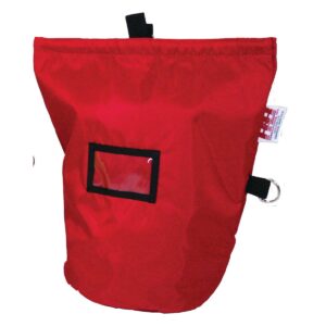 Red SCBA mask bag