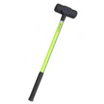 Sledge hammer with green handle