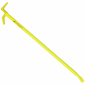 5' NY Hook  w/Chisel End & strap yellow