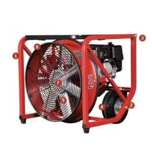 Fan with Briggs engine