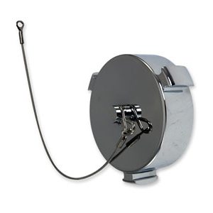 2.5" NH CHROME BRASS CAP W/ CABLE