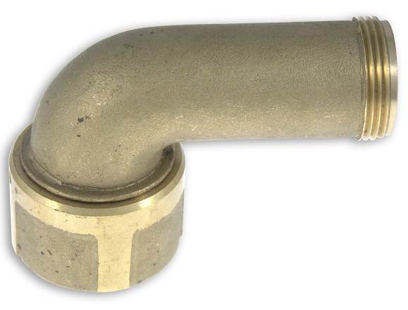 2.0"F NPT x 1.5"M NH - 90 Swivel Elbow