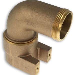 2.5" F NPT x 2.5"M NH - 90 Swivel Elbow