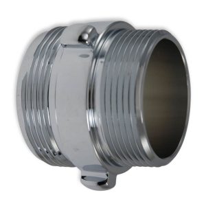 2" MNPT X 2.5" MNH CHROME BRASS