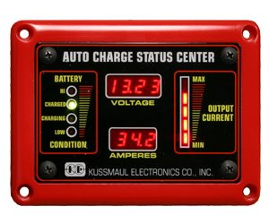 Kussmaul Auto Charge Deluxe Watertight Status Center