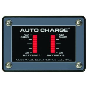 Kussmaul Dual Battery Bank Voltage Display