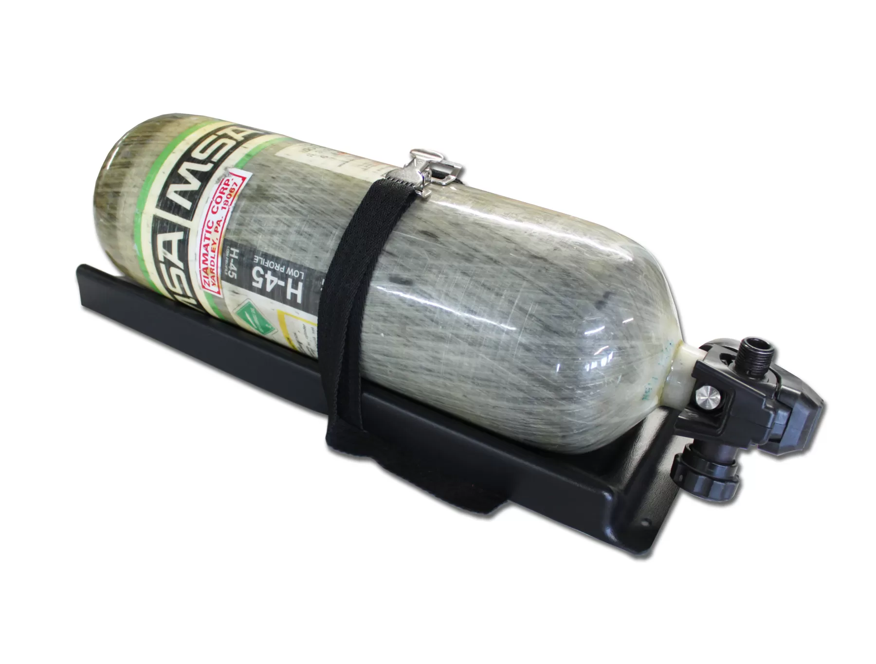 QS-PC-TDS Cylinder/Extinguisher Cradle w/ Tie-Down