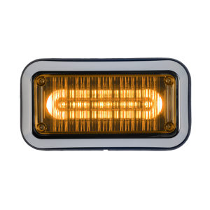 3X7 AMBER 12LED SURFACE MOUNT