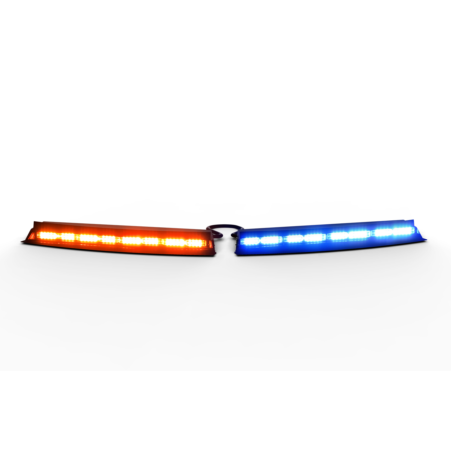 Thin supervisor dual color red and blue Windshield