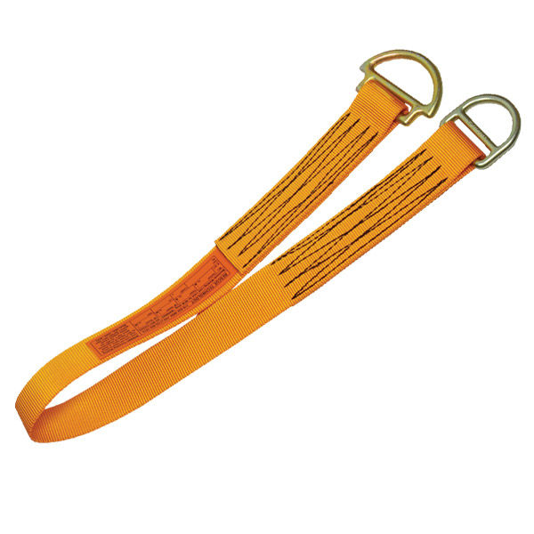 Anchor Sling w/ Wide D, 8 ft. (YE)