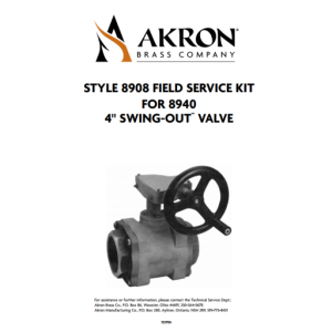 4" Valve Repair Kit , Composite Ball (8940)
