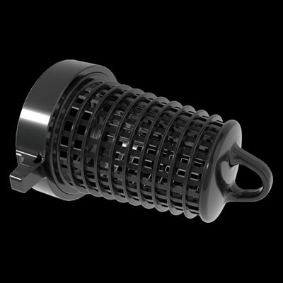 6" Female Swivel Jumbo Barrel Strainer