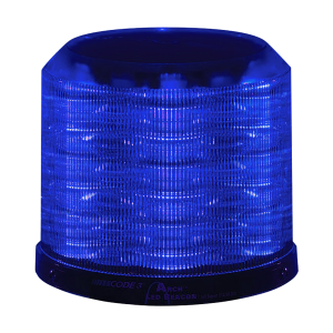 Arch18-LED beacon colored lens and LEDs BLUE