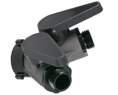 Gated Wye LH 1.5"F NH x (2)1.5"M NH