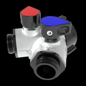 Gated Wye 2.5"NH X 1.5"NH Outlets