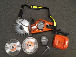 Husqvarna Battery Cut Off Saw Package