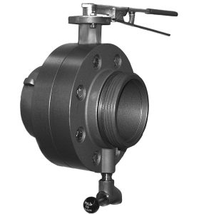 BUTTERFLY VALVE 5"FNHx5"MNH W/