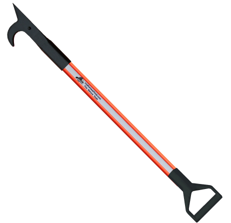 4' American Hook, HiViz Orange Handle w/D-Handle