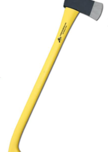 6# FLAT AXE YELLOW ERGO HANDLE
