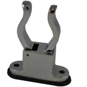 Chrome Horizontal Pike Pole Holder