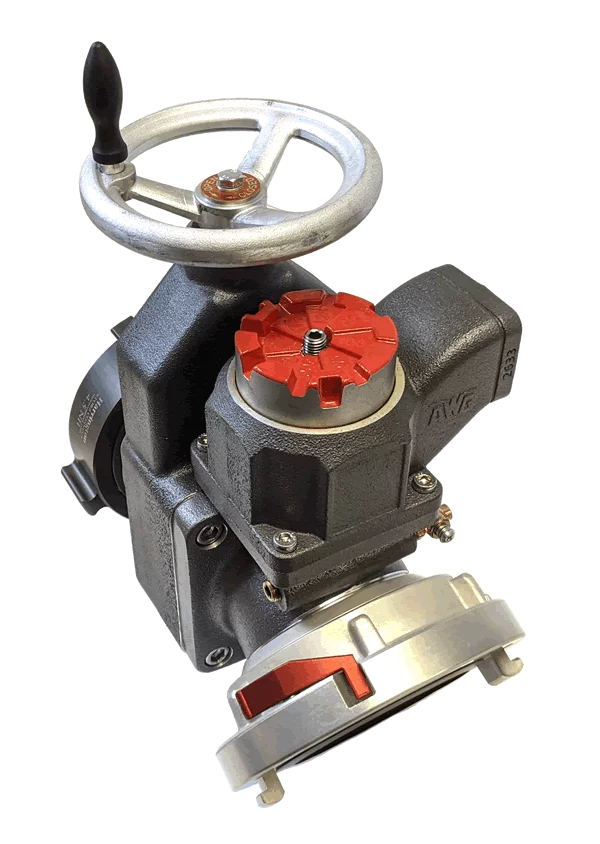 GATE VALVE 5"STRZ x 4"F NST W/