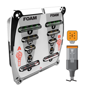 14-LED Dual Master Foam Display with Slave Output
