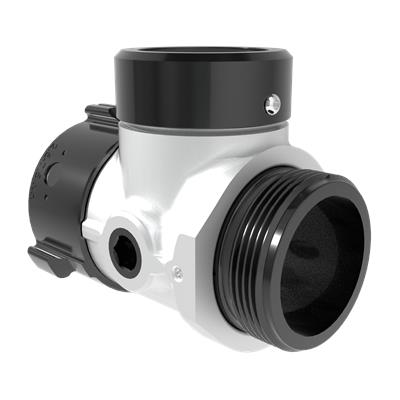 Fixed Inline Pressure Gauge 2.5"NH 0-300psi