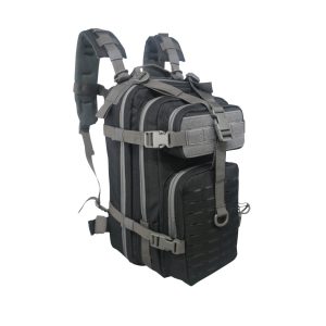 Black AssaultBackpack w/ Molle Straps