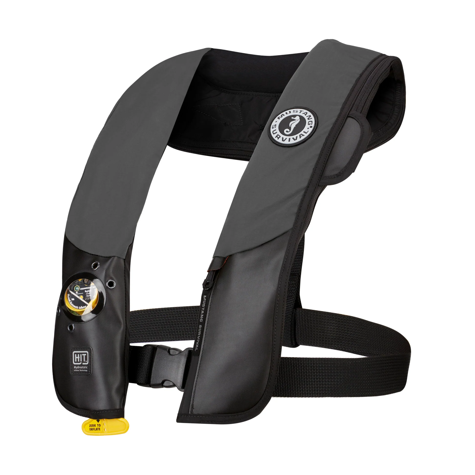 HIT Inflatable PFD Hydrostatic GREY/BLK