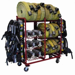 GROVES STORAGE RACK HOSE SCBA