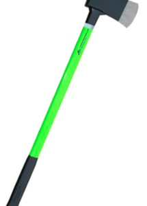 6# Pick Axe (HiViz Lime) 36" Handle w/Reflective T