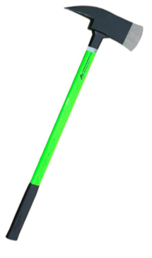 6# Pick Axe (HiViz Lime) 36" Handle w/Reflective T