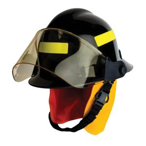 First Due Helmet w/ Faceshield, Black