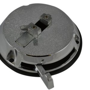 Chrome Quic-loc mounting plate, 1.5" NH