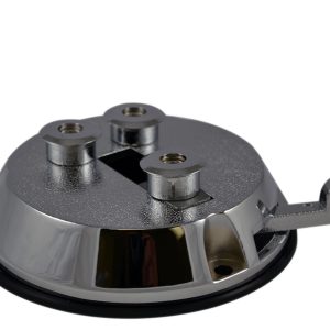 Chrome Quic-loc mounting plate, 2.5" NH