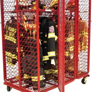 Mobile Red Rack, Double Sided Security