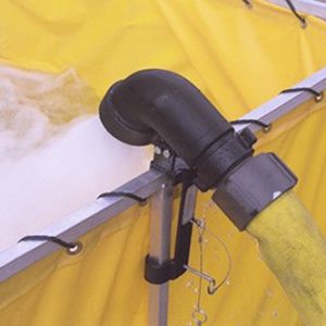 Single 2.5" NST Supply Line Holder for Tank Frame