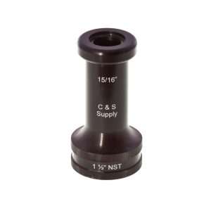 1.5" Straight Smooth Bore Nozzle 15/16" Outlet, 1.