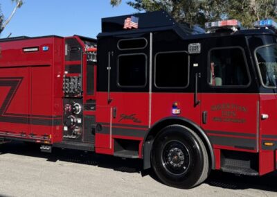 Sikeston Department of Public Safety Department: Sikeston Department of Public Safety Type: E-One Typhoon Engine: Cummins X12 - 500HP Pump: Hale QMax 2000 GPM Tank: 780 Gallon Chief: Chief James McMillen Salesman: Tom Pour Date: Feb 2025 SO #145988