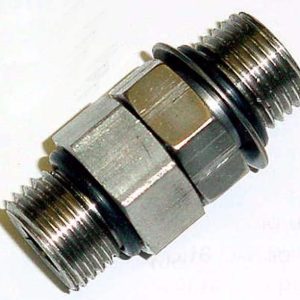 Union,Str Thrd;9/16-18 O-Ring, Sae-6