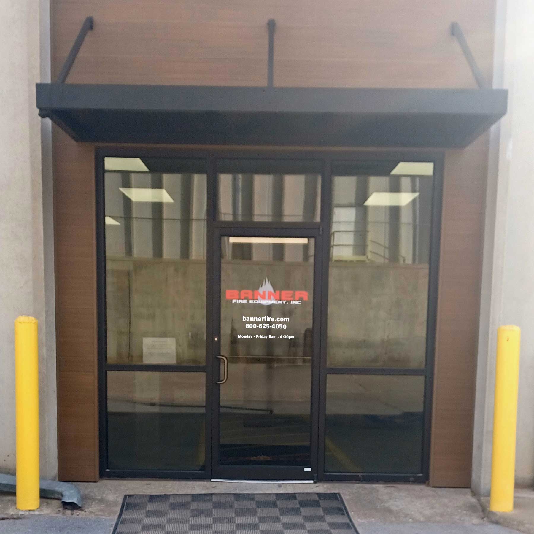 Oklahoma's Office doors