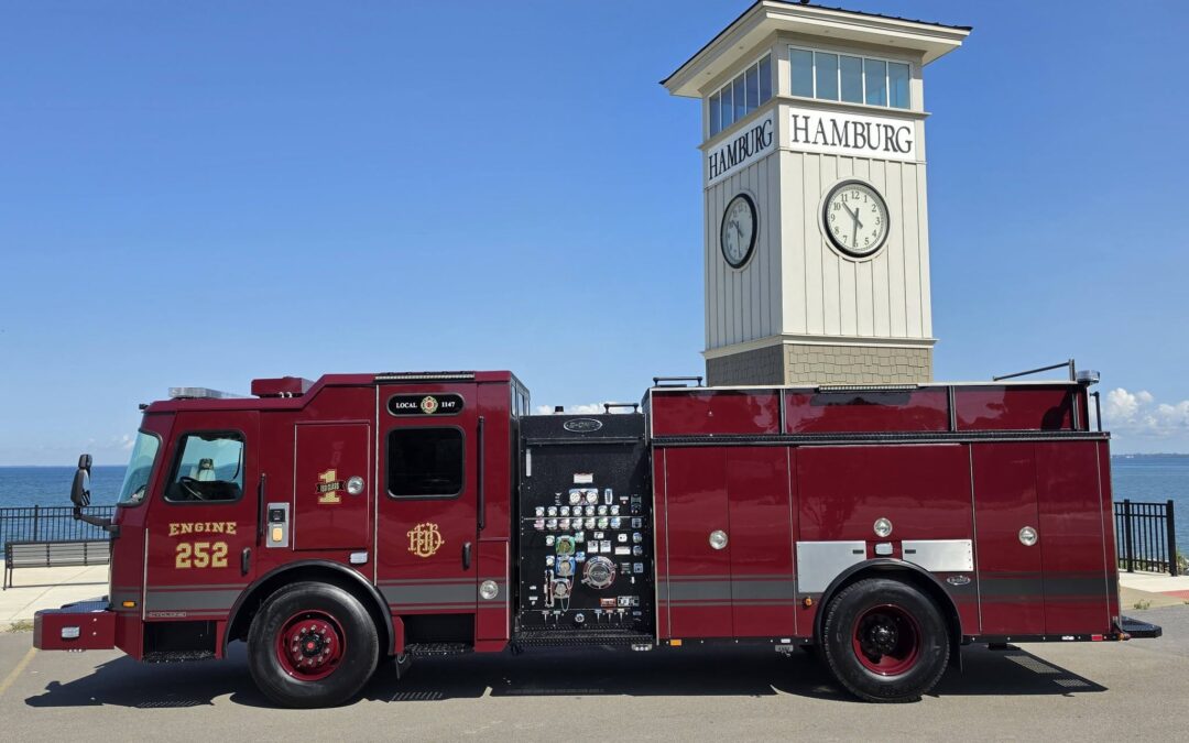 Urbana Fire departments rescue pumper