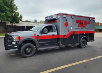 Roger Mills County Wheeled Coach Ambulance