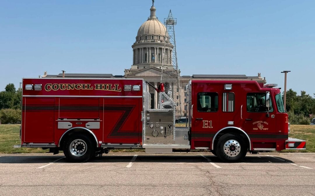 Council Hill Oklahoma Rescue Pumper