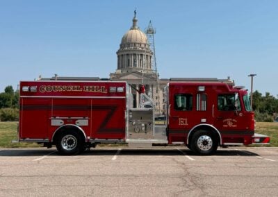 Council Hill Oklahoma Rescue Pumper