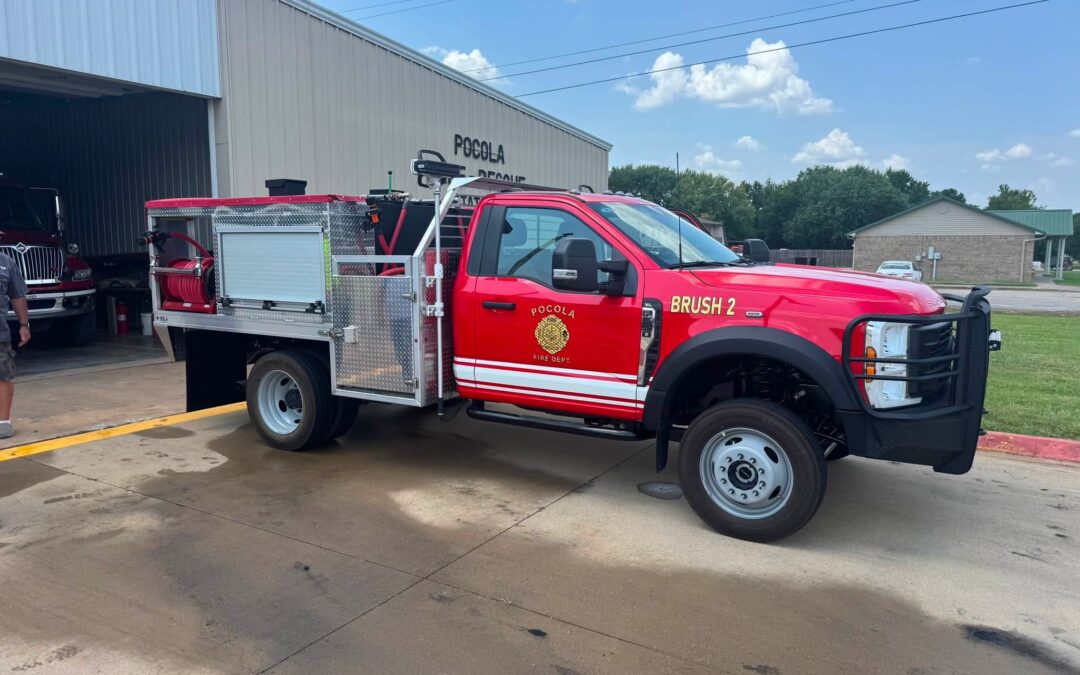 Pocola Fire Department Rescue Truck