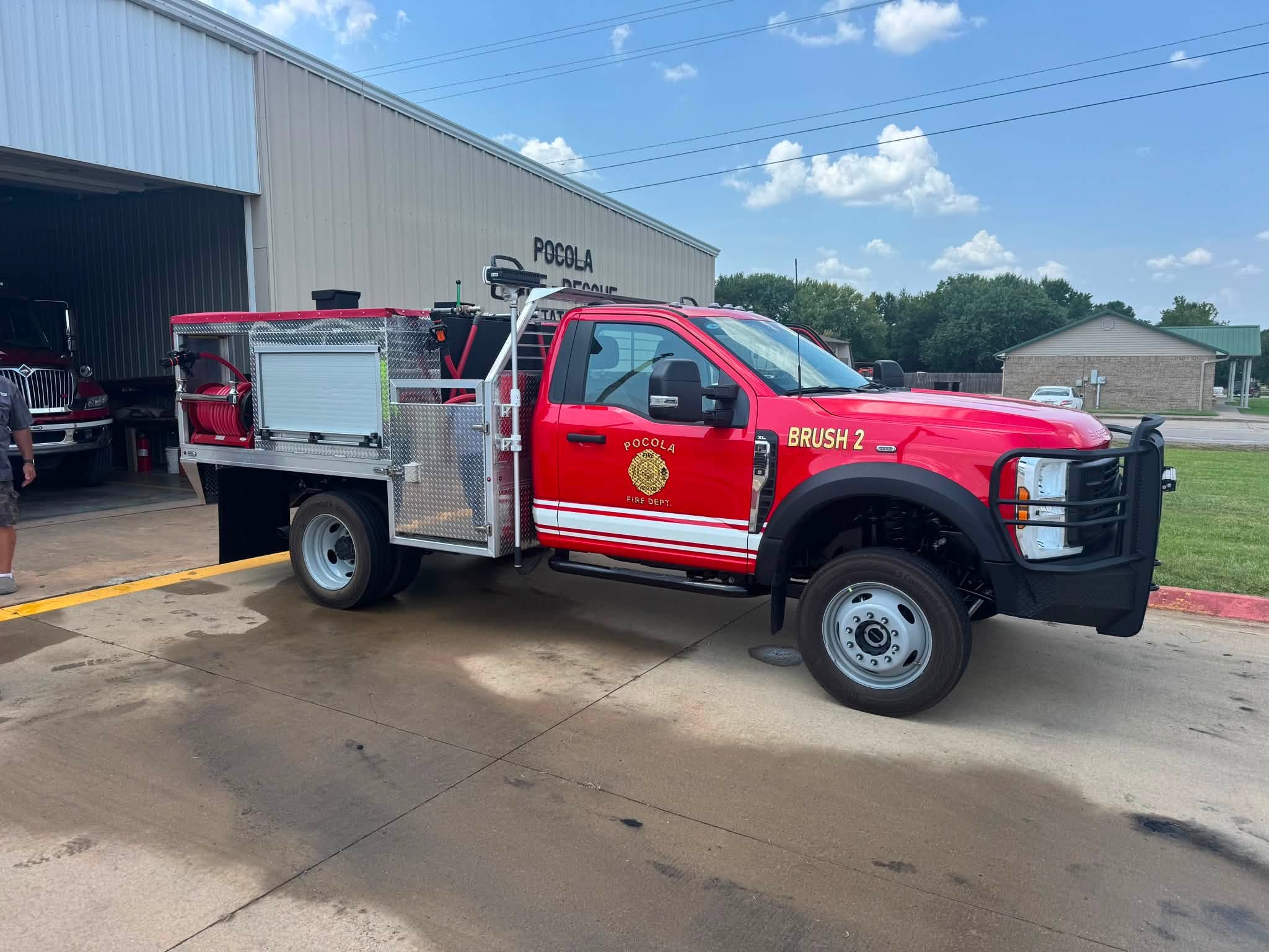Pocola Fire Department Rescue Truck