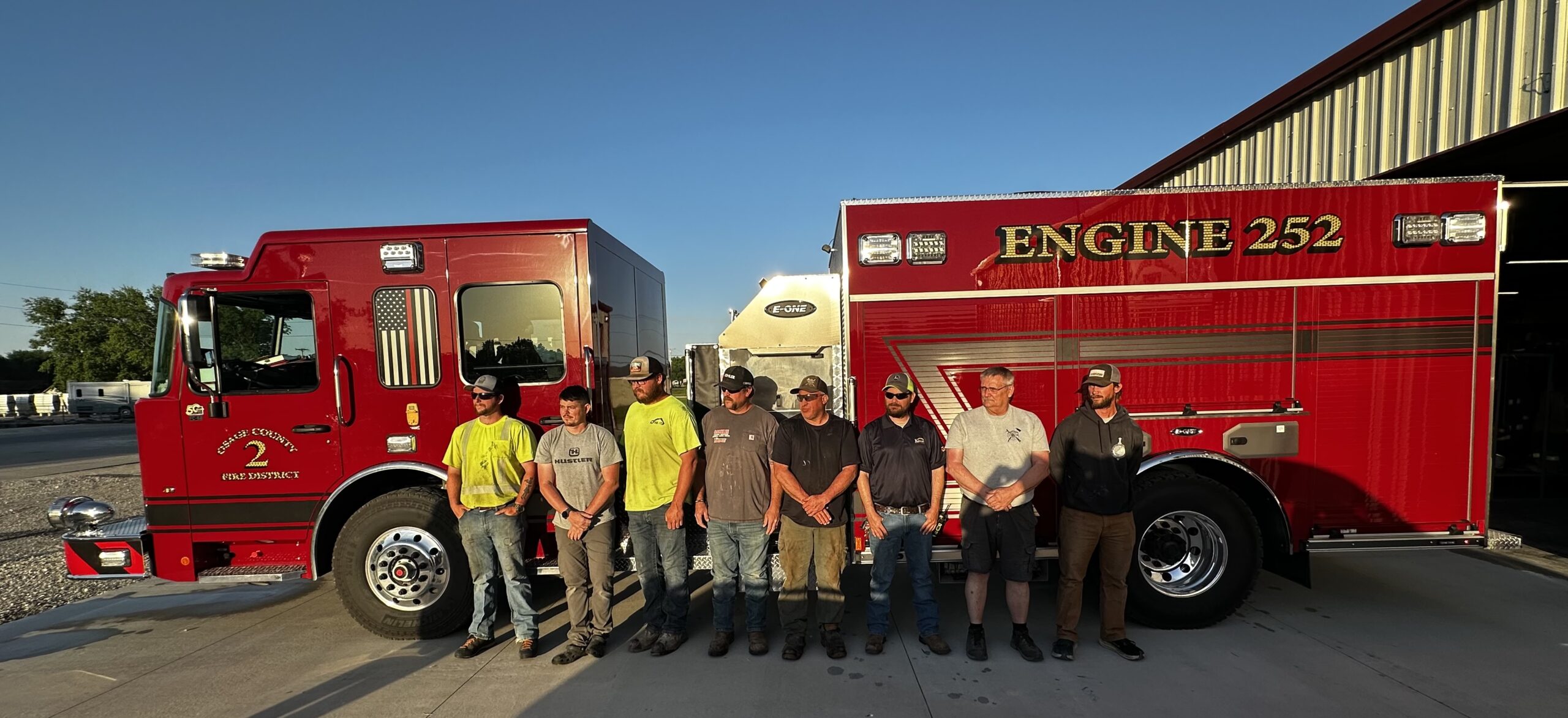 Osage County Fire District #2 new rescue pumper