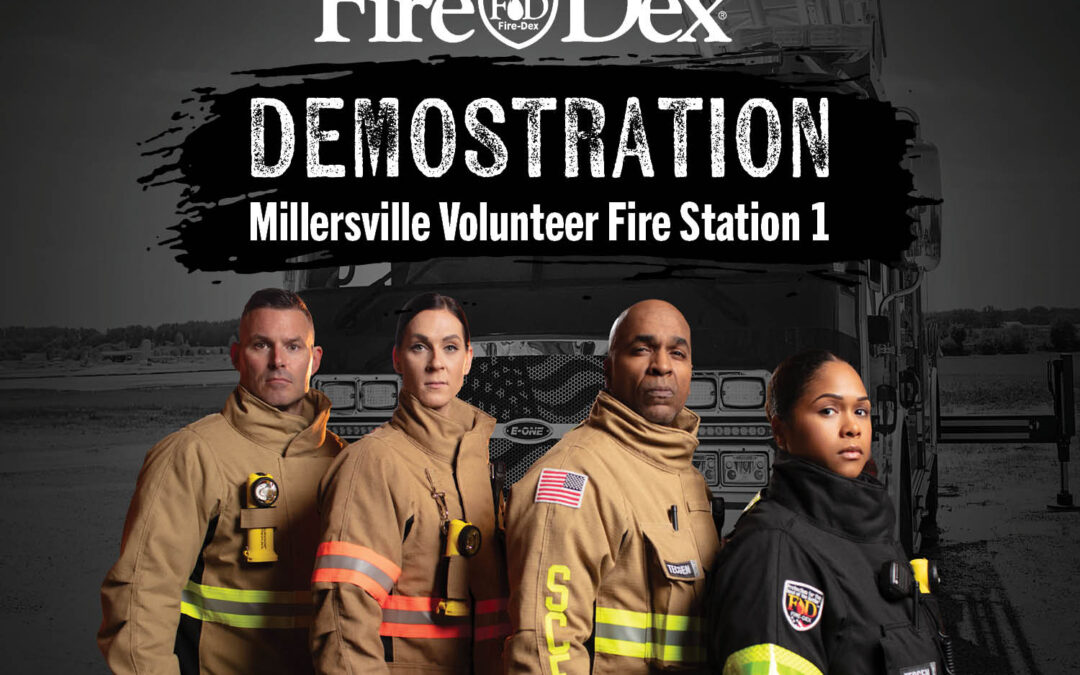 Fire Dex Demo at Millersville Volunteer Fire Station 1
