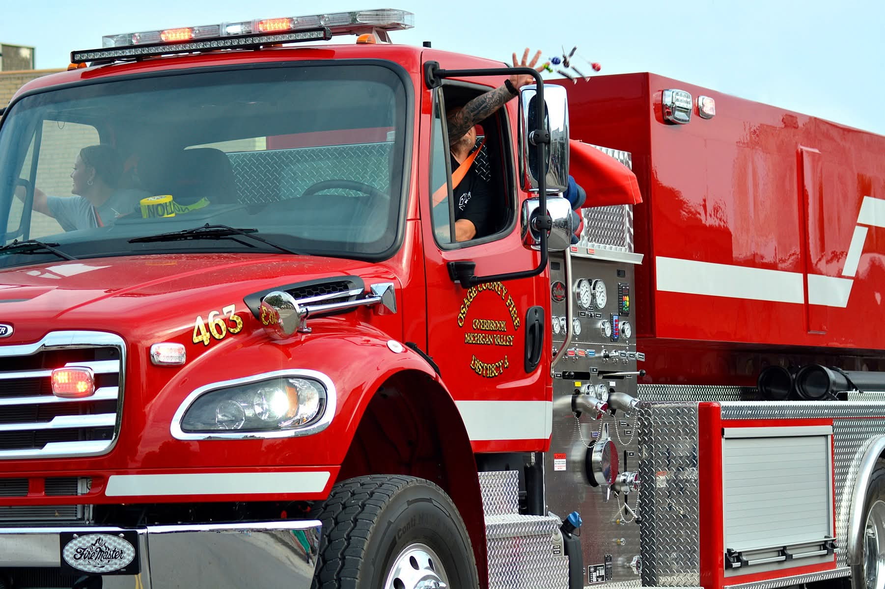 Osage County Fire District #4 Freightliner 2 door